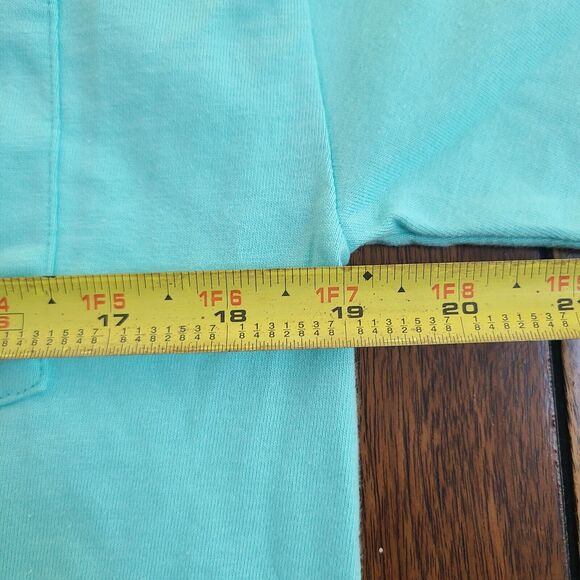 GUY HARVEY T-Shirt Men's Size M Blue Mint Pocket AFTCO Marlin Fishing NEW Tags - Picture 10 of 10